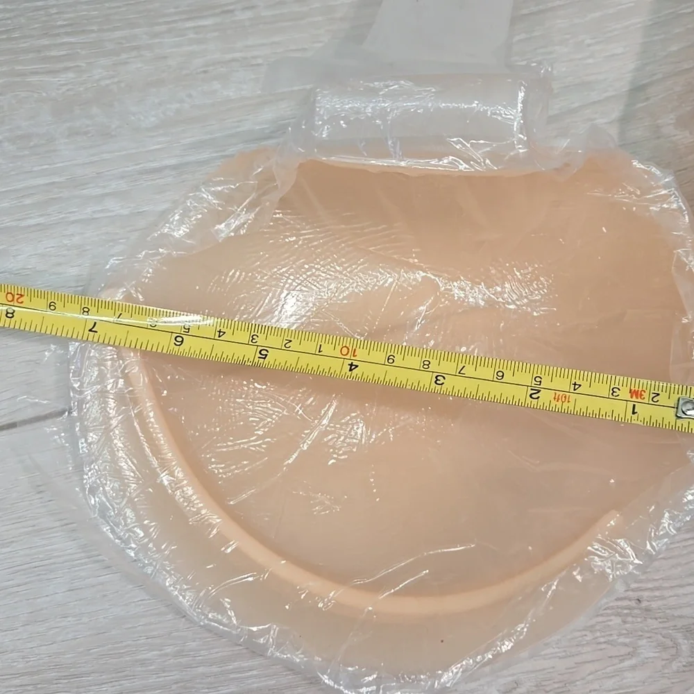 NEW Nude Adhesive Silicone Bra Cups Sz D